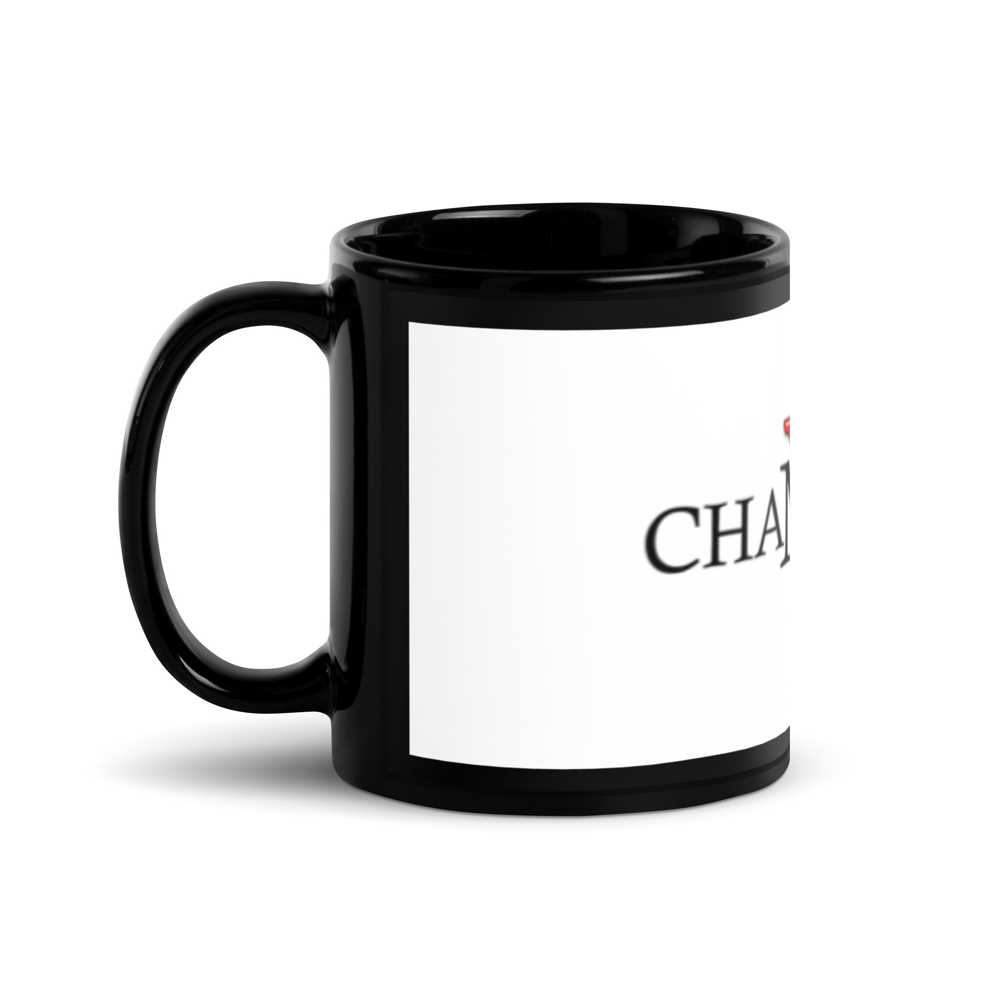 black glossy mug black glossy mug
