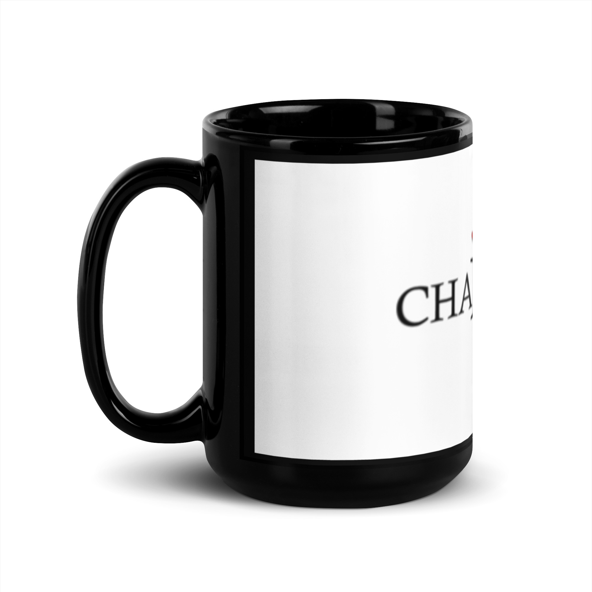 black glossy mug black glossy mug