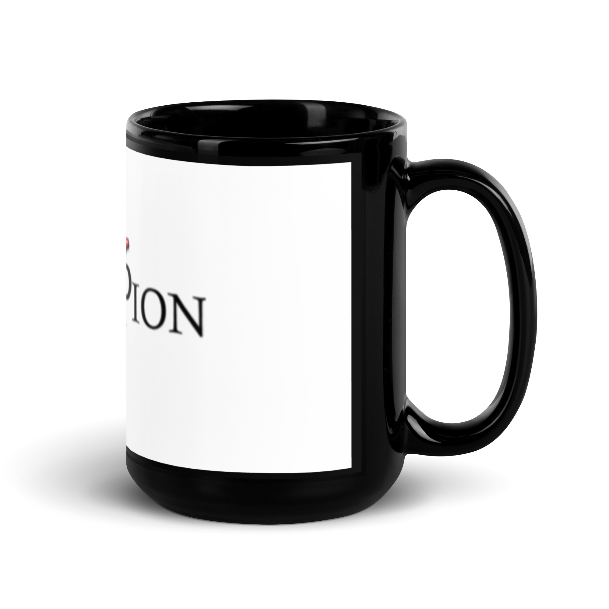 black glossy mug black glossy mug